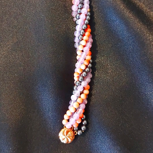 Union Square Six Strand Beaded Choker - Picture 4 of 4